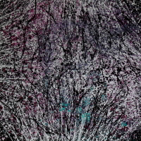 Hommage  Jackson Pollock - Blue Moon